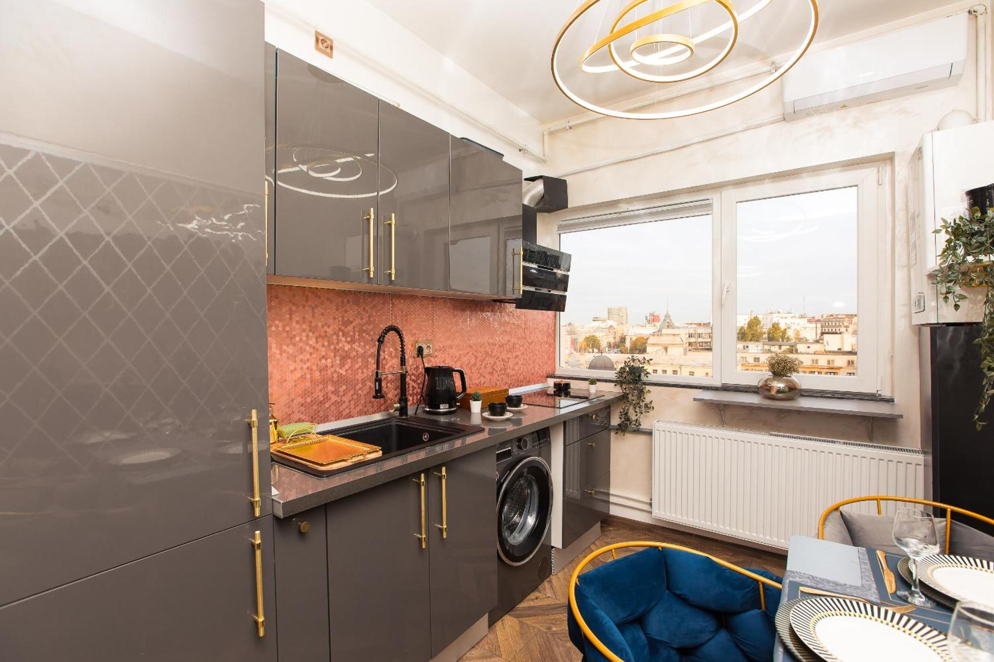 Royalty Apt With City Views On Calea Victoriei 부쿠레슈티 외부 사진